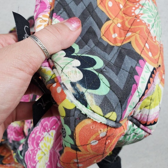 Vera Bradley Backpack floral paisley - Picture 4 of 12